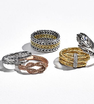 John Hardy Rings. Shop The Collection