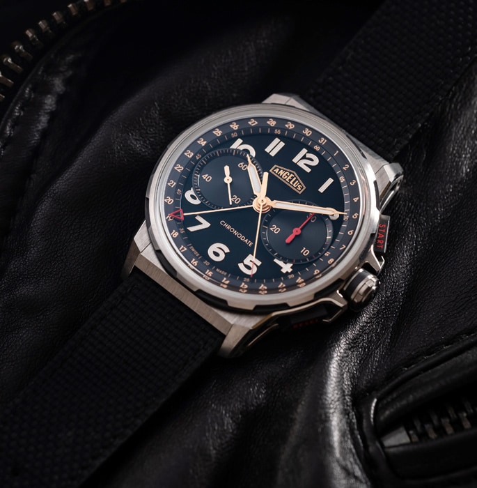 Chronodate Titanium black