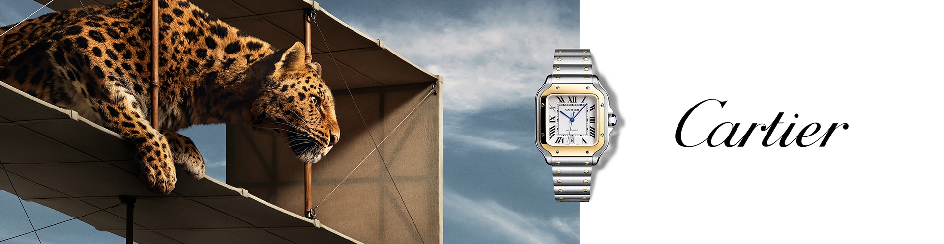 Cartier Santos Banner